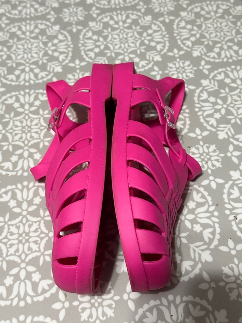 Melissa Pink Jelly Fisherman Sandals - Picture 3 of 5
